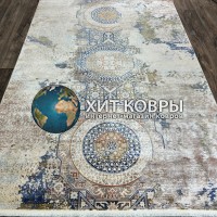 Иранский ковер Viva 02 Бежевый-синий